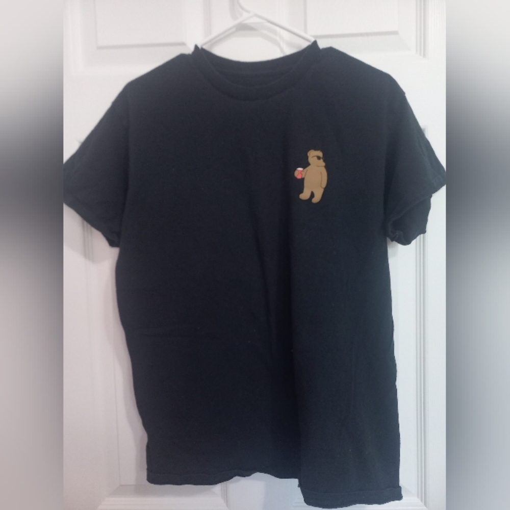 3/$15 Riot Society Bear with Solo Cup Graphic Tee